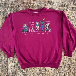 ⛸️Vintage Northern Getaway Skate kid’s Sweatshirt